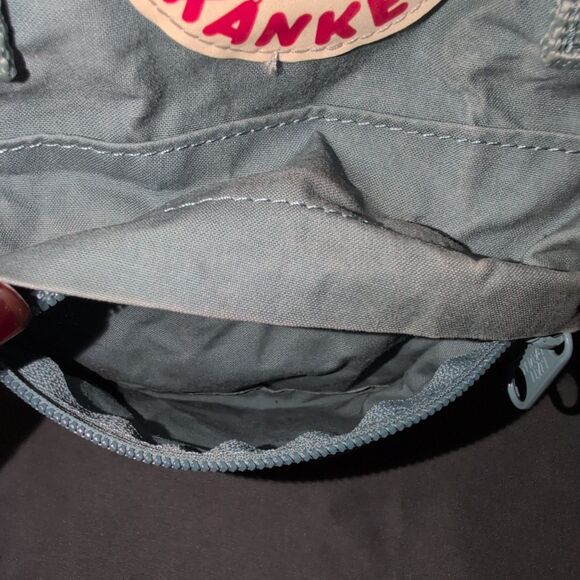 Fjallraven Kanken Mini Backpack Turquoise Teal School Hiking Everyday Outdoor ** - Picture 5 of 10